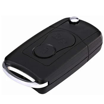 Для Actyon Флип чехол для ключей от автомобиля с дистанционным управлением, 2 кнопки, автомобильные аксессуары