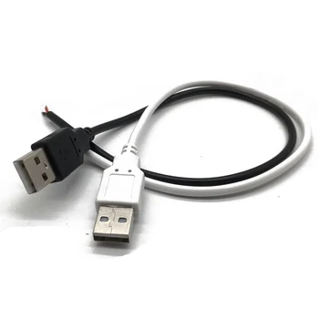 1шт 0,5 м 1 м 5 В 2Pin Провод USB-Кабель Луженый Медный Разъем с Разъемом Типа Plug Socket для USB-Одноцветной светодиодной ленты