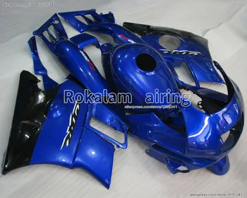 Для Honda CBR600 F2 1991 1992 1993 1994 CBR 600 F2 91-94 CBR600F2 Синий Черный Спортбайк Мотоцикл ABS Комплекты Обтекателей