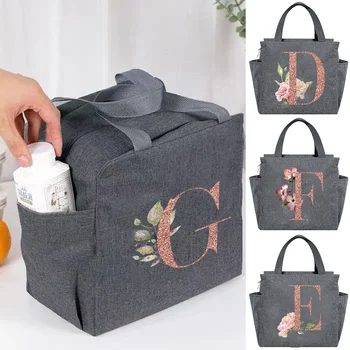 Женская сумка для пикника, Большая вместительная сумка-холодильник для еды, Многофункциональная экологичная водонепроницаемая Оксфордская портативная сумка для ланча, Многоразовый ланч-бокс