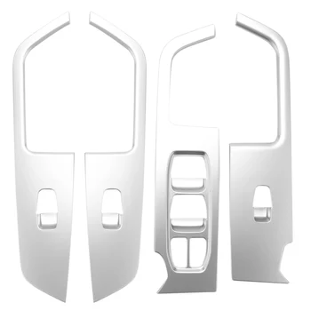 Для Hyundai Ix25 Creta Хромированный внутренний дверной подлокотник, Оконный выключатель, Декоративная панель управления, Автоаксессуары 2015-2019