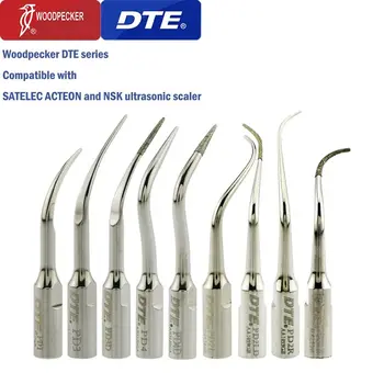 Ультразвуковой скалер Woodpecker DTE для удаления зубных отложений Endo Perio Tip Fit SATELEC NSK