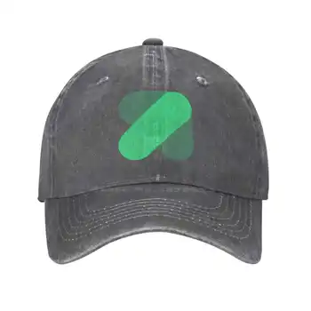 Значок Coinranking Джинсовая кепка с логотипом высшего качества, бейсбольная кепка, Вязаная шапка