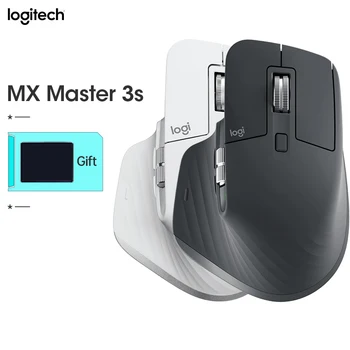 Мышь Logitech MX Master 3S/MX Master 2S Беспроводная мышь Bluetooth Офисная мышь с беспроводной связью 2.4G для портативных ПК