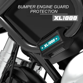 Защитный блок защиты двигателя бампера мотоцикла VARADERO 25 мм, декоративная планка для HONDA XL1000 XL1000V XL 1000 1999-2013