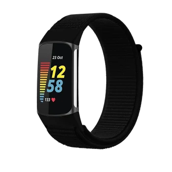 нейлоновый ремешок для часов браслет для спортивного ремешка Fitbit charge4 Новый ремешок для часов с нейлоновой петлей charge3 Ремешок для часов