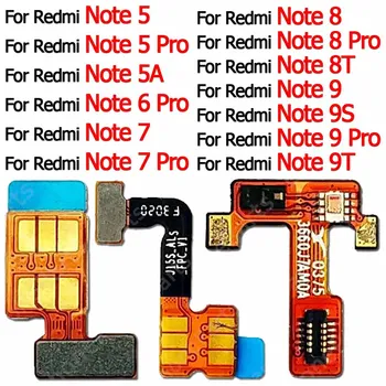 Для Xiaomi Redmi Note 5 5A 6 7 8 8T 9 Pro 9S 9T Вспышка Для Ремонта Фонарика Запасные Части Оригинальный Датчик Приближения расстояния