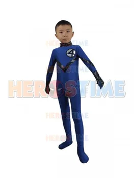 Детский костюм Фантастической четверки супергероя Зентаи из спандекса, боди для косплея, костюм для косплея