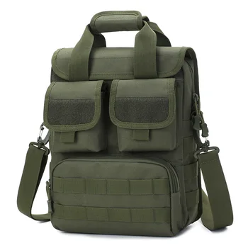Тактическая сумка для ноутбука, мужская военная сумка, сумки через плечо, камуфляжная сумка Molle для охоты, кемпинга, пеших прогулок, спорта на открытом воздухе