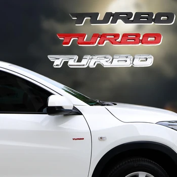 Значок Задней Двери Багажника Автомобиля-стайлинг 3D Металлическая Эмблема TURBO Для Ford Focus 2 3 ST RS Fiesta Mondeo Авто Наклейка На Дверь Автомобиля Наклейка