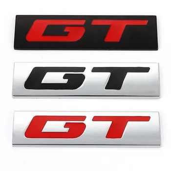 Автомобильные Наклейки Металлический Значок Эмблема Наклейки На Хвост 3D Логотип GT Grand Tour для BMW X6 X5 Ford Mustang Focus Mk 1 2 3 7 Mondeo Стайлинг автомобилей