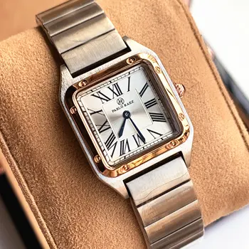PABLO RAEZ - новые роскошные наручные часы из нержавеющей стали для женщин, модные женские часы AAA Top Lady Reloj Mujer Square Watch Relogio Feminino