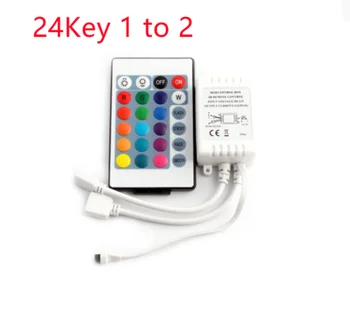 Светодиодный контроллер RGB 44 клавиши 24 клавиши DC12V ИК-пульт дистанционного управления затемнением для светодиодных полос SMD 3528 5050 RGB