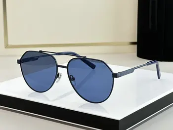 Новые модные женские солнцезащитные очки роскошного бренда, дизайнерские Металлические очки для женщин, мужские уличные Классические очки пилота UV400