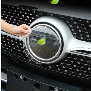 Накладка центральной решетки радиатора автомобиля Защитный чехол для Mercedes Benz Class C E R CLS GL GLA CLA GLK X177 X156 W205 W212 W213  
