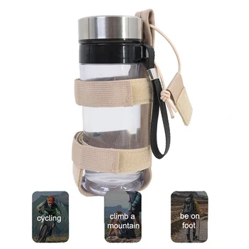 Новая сумка для бутылок с водой Molle, портативная военная сумка для путешествий на открытом воздухе, походов, держатель для бутылки с водой, сумка для переноски чайника