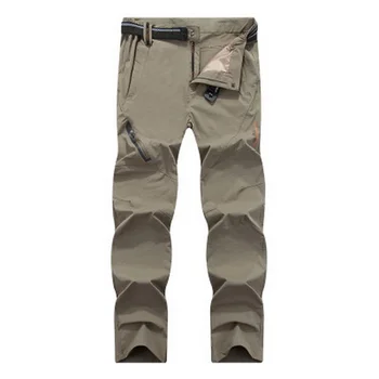 Стрейчевые походные брюки Мужские для занятий спортом на открытом воздухе, дышащие Горные походы, Рыбалка, Велоспорт, Водонепроницаемые быстросохнущие брюки PN12