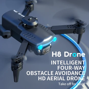 Квадрокоптер Diclan Drone 2.4G Wifi 4K HD С двумя камерами для аэрофотосъемки, Обход препятствий с четырех сторон, Оптическая локализация потока, Квадрокоптер