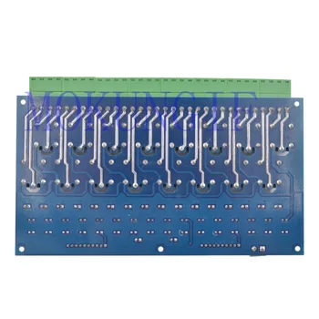 6 комплектов быстрого 16-канального Релейного переключателя dmx 512 Контроллер, релейный выход высоковольтных светодиодов DMX-RELAY-16CH Max 10A dmx512 Контроллер сигнала