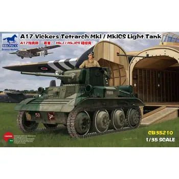 BRONCO CB35210 1/35 A17 Vickers Tetrarch Mk.I/Mk.ICS Комплект легких моделей в танковом масштабе