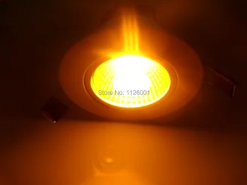 5 Вт красно-зеленый Светодиодный Светильник Встраиваемые Потолочные Светильники, Круглая Панельная Лампа -для освещения Кухни в Ванной комнате, Спальне (6000K, AC220-265v