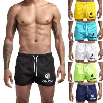 Оставайтесь стильными с мужскими быстросохнущими шортами для плавания 2023 года: Пляжные спортивные плавки 9 цветов и размеров S-3XL