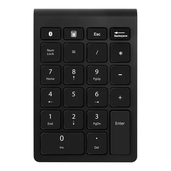 Цифровая клавиатура Bluetooth, беспроводная связь Bluetooth, 22 клавиши, многофункциональные расширения цифровой клавиатуры для ноутбуков/ настольных компьютеров/ПК / Notebook