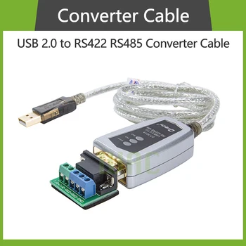 Высококачественный кабель-адаптер Последовательного преобразователя USB 2.0 в RS485 RS422 с чипом FTDI Поддерживает Windows 10 8 7 Linux и Mac os