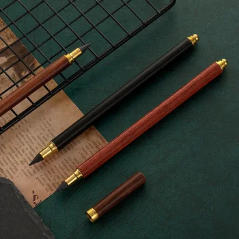 Ретро Деревянный карандаш для письма без чернил, канцелярские принадлежности для детей, студентов, Инструменты для рисования, школьные принадлежности