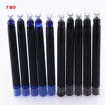 Высококачественная чернильная ручка с синими и черными чернилами для заправки чернильного картриджа