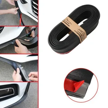 Универсальный автомобильный сплиттер для передней губы, спойлер, Боковая юбка, обвес, накладка для Daewoo Matiz Nexia Nubira Sens Tosca Winstorm