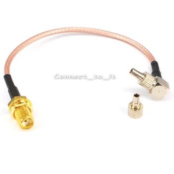 SMA-F-N-FME к штекерному разъему TS9/CRC9 Разветвитель Объединяющего кабеля RG316 RG174 15СМ 30СМ