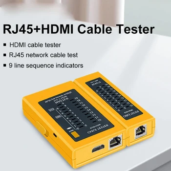 Тестер сетевого кабеля, поиск линии провода, Многофункциональные промышленные элементы управления для RJ45 RJ11 HDMI