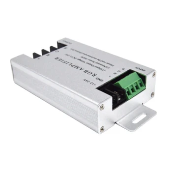 Контроллер усилителя RGB Led мощностью 10X360 Вт DC12V-24V 30A с алюминиевым корпусом для светодиодной ленты RGB 5050 3528 SMD