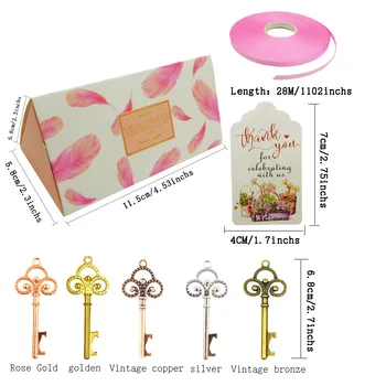 10 шт конфеты коробки с ключа открывалка для бутылок креативный подарок чехол подарок сумка для свадьбы