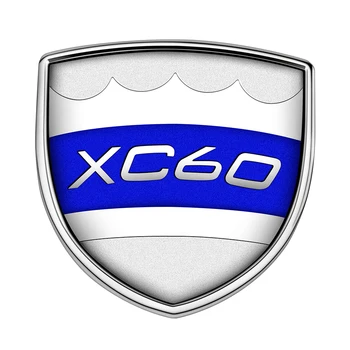 Металлическая Эмблема Наклейка На Крыло Наклейка На Багажник Наклейки На Лобовое Стекло Для Volvo XC60 XC90 XC40 S60 S80 S90 V40 V60 V90 Наклейка Volvo