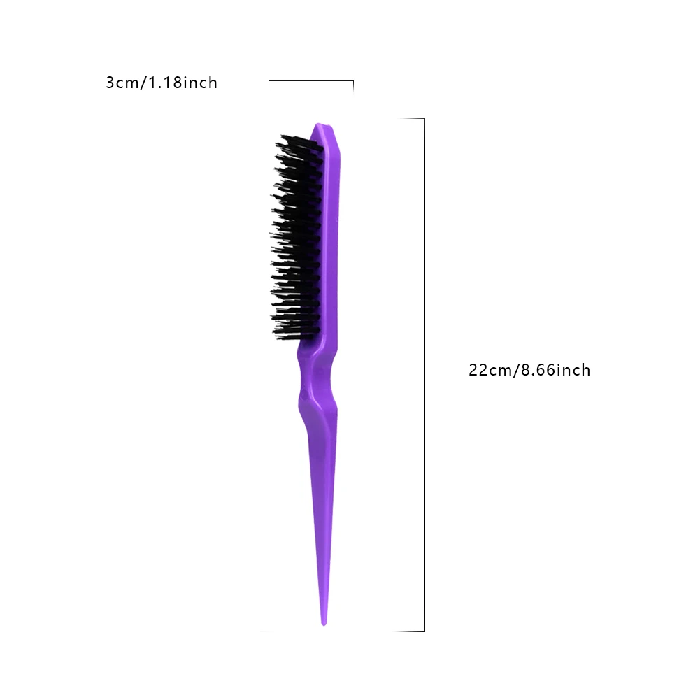 Салонные щетки для пушистых волос Расческа Slim Line Щетка для расчесывания Инструменты для укладки DIY Kit Профессиональные пластиковые парикмахерские расчески