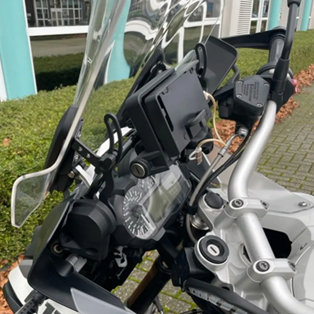 Для BMW R1250GS R1250 GS Adventure 2018 2019 2020 2021 2022 Мотоцикл Дополнительное Лобовое Стекло Усиленный Кронштейн Крепления