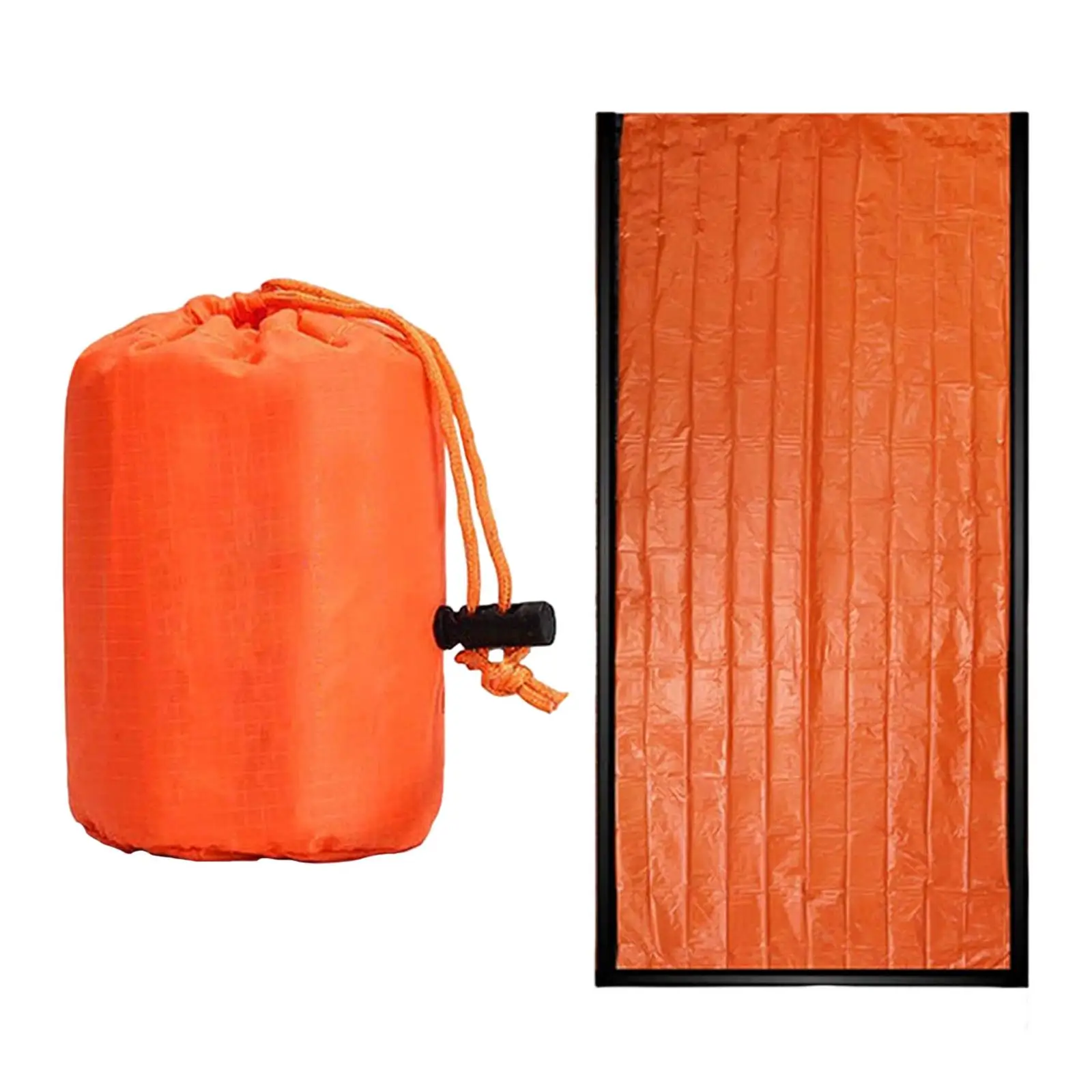 Тепловое одеяло, Ветрозащитный мешок для выживания, Аварийный Спальный мешок для пикника на открытом воздухе