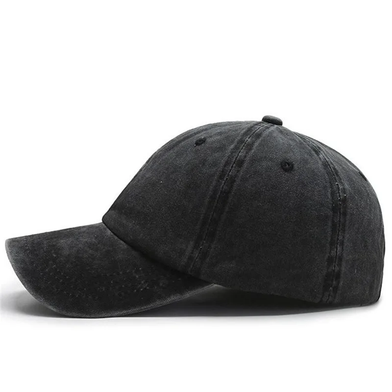 2022 Новая бейсбольная кепка из чистого хлопка с голой доской, женская мужская бейсбольная кепка для отдыха, Корейская версия старой шляпы.