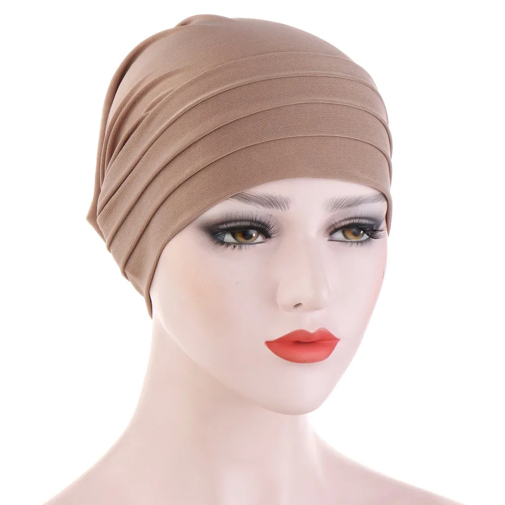 Мягкая эластичная атласная шляпка-бини с модной подкладкой для сна, бамбуковые головные уборы, шапочка для медсестры из вьющихся натуральных волос для женщин и мужчин