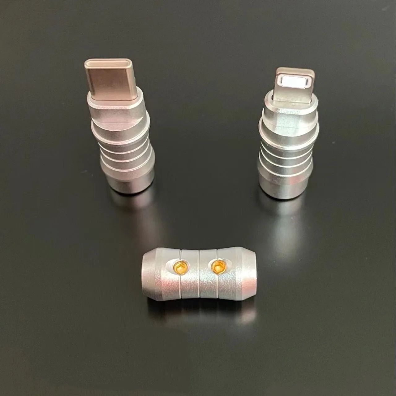 Металлическая Оболочка DIY Подходит Для Штекера Type-C Lightning Plug Силиконовый Кабель Для Передачи данных PD Head Shell