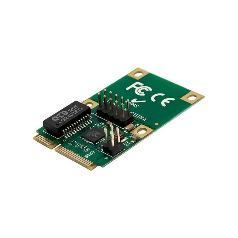 Прочная карта Mini PCI-Express RealtekRTL8111F, основной чип, кабель длиной 30 см, прямая поставка