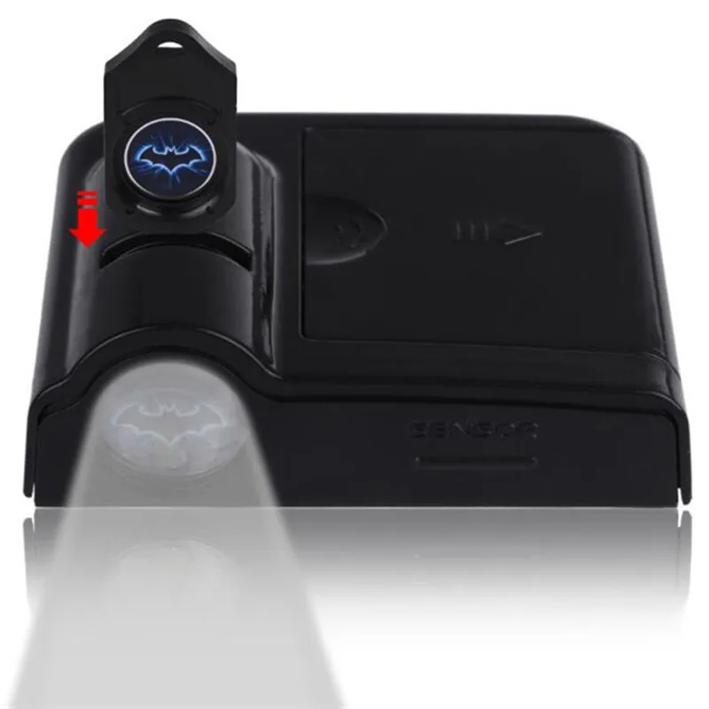 1 шт. Универсальный автомобильный дверной светодиодный проектор теней, приветственные огни для Ford Focus Kuga Fiesta Ecosport Mondeo Escape Explorer Edge