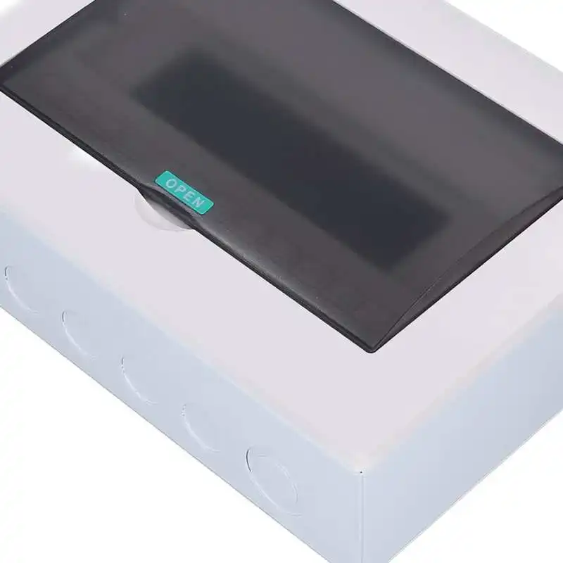 Защита распределительной коробки 12-ходовой автоматический выключатель на DIN-рейке с прозрачной крышкой