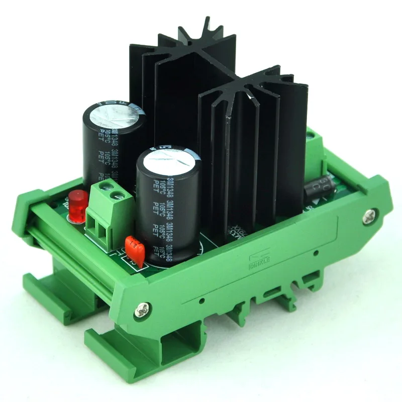 Модуль регулятора регулируемого напряжения на DIN-рейке CZH с отрицательным напряжением 1,25 ~ 37 В постоянного тока.