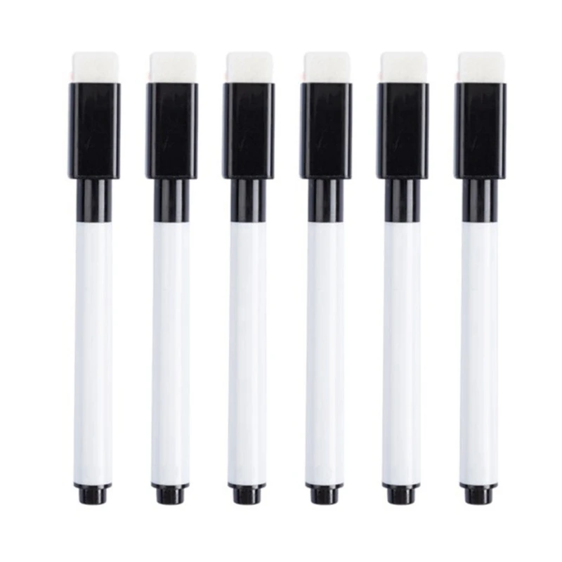 200 Ручек Акварельные маркеры для белой доски сухого стирания, ручка для белой доски с ластиком, Магнитные маркеры, ручка для письма