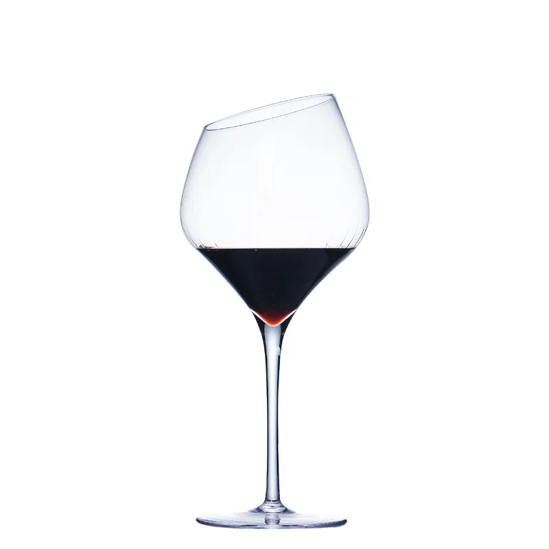 Творческая фантазия Бокал для красного вина с наклонным ртом Домашний хрустальный бокал для коктейлей Бокал для шампанского Винный Индивидуальный Бокал